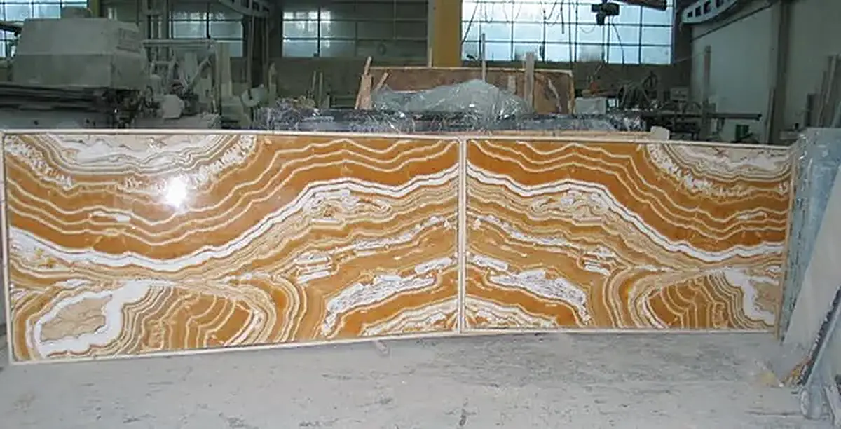 Alabastro marble slab surface – Marmi di Carrara – grey, light grey (1)
