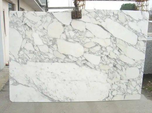 Arabescato marmo, scala – Marmi di Carrara – bianco, grigio chiaro (79)