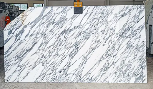 Arabescato Corchia marbre, surface de dalle – Marmi di Carrara – gris clair, blanc (11)