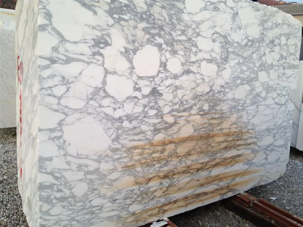 Arabescato Corchia marbre, surface de dalle – Marmi di Carrara – gris clair, ivoire (15)