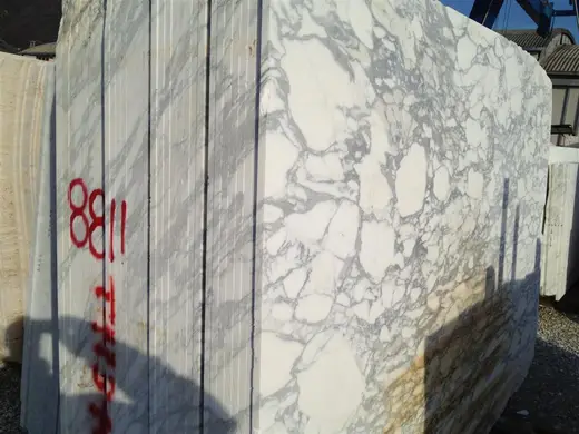 Arabescato Corchia marbre, surface de dalle – Marmi di Carrara – gris clair, gris (16)