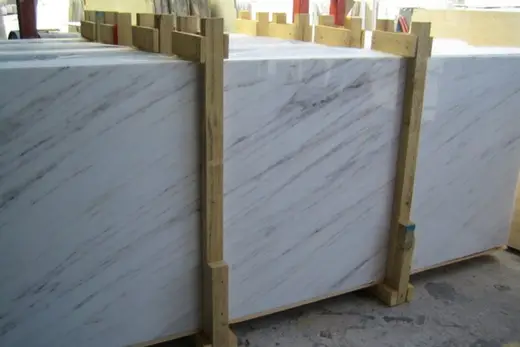 Aspen White marble slab surface – Marmi di Carrara – light grey, green (3)