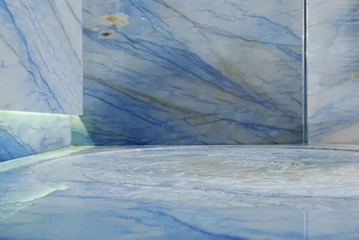 Azul Macaúbas кварцит, поверхность плиты – Marmi di Carrara – светло-серый, серый (16)