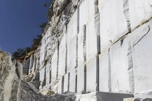 Azul Macaúbas кварцит, поверхность плиты – Marmi di Carrara – синий, серый (25)