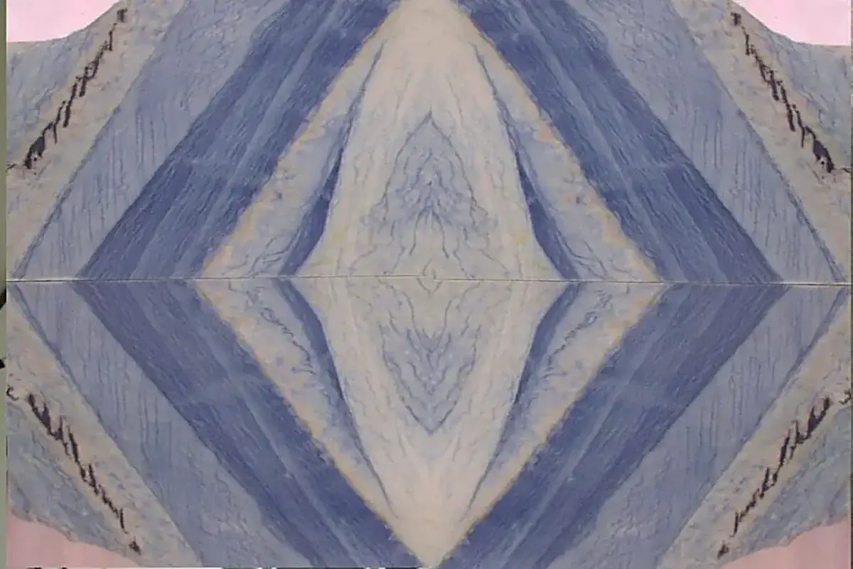 Azul Macaúbas Quarzit, Plattenoberfläche – Marmi di Carrara – grau, blau (29)