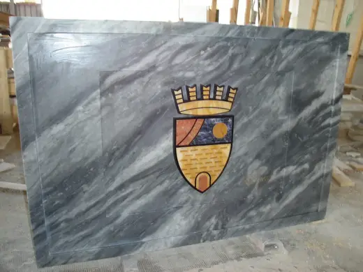 Bardiglio mármol, bloque de cantera – Marmi di Carrara – gris, verde (28)