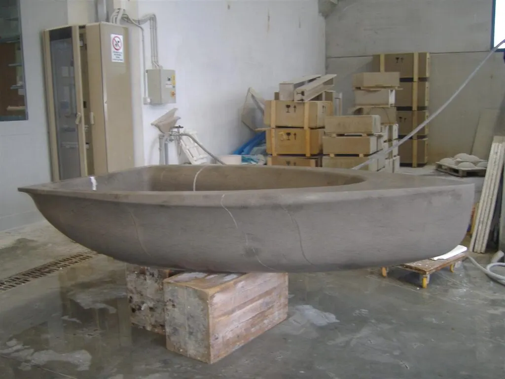 Bardiglio mármol, superficie de losa – Marmi di Carrara – gris, verde (29)