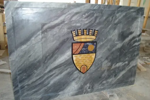 Bardiglio mármol, bloque de cantera – Marmi di Carrara – gris, verde (42)