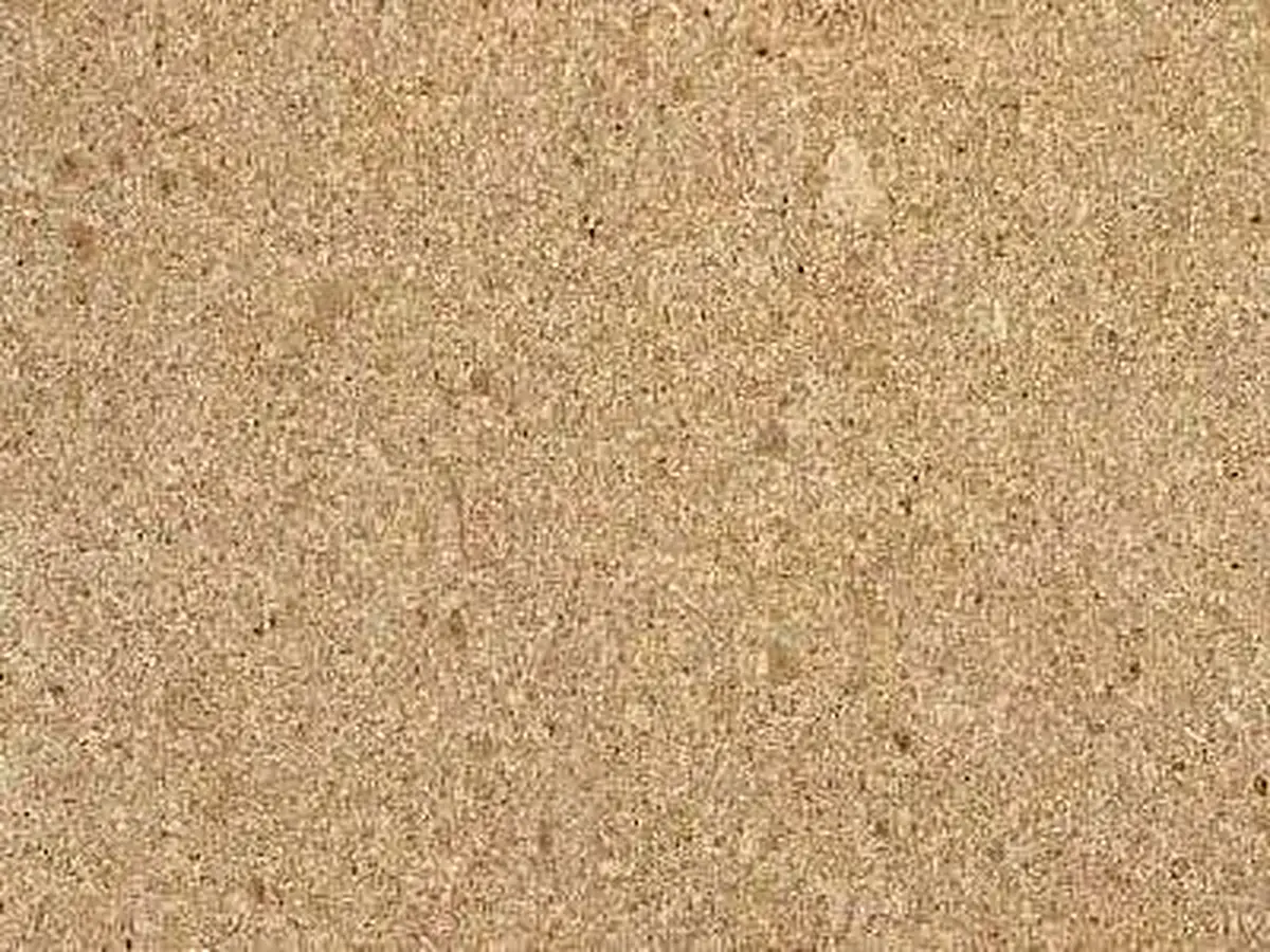 Beige of Missolongi caliza, muestra pulida – Marmi di Carrara – beige, dorado (1)