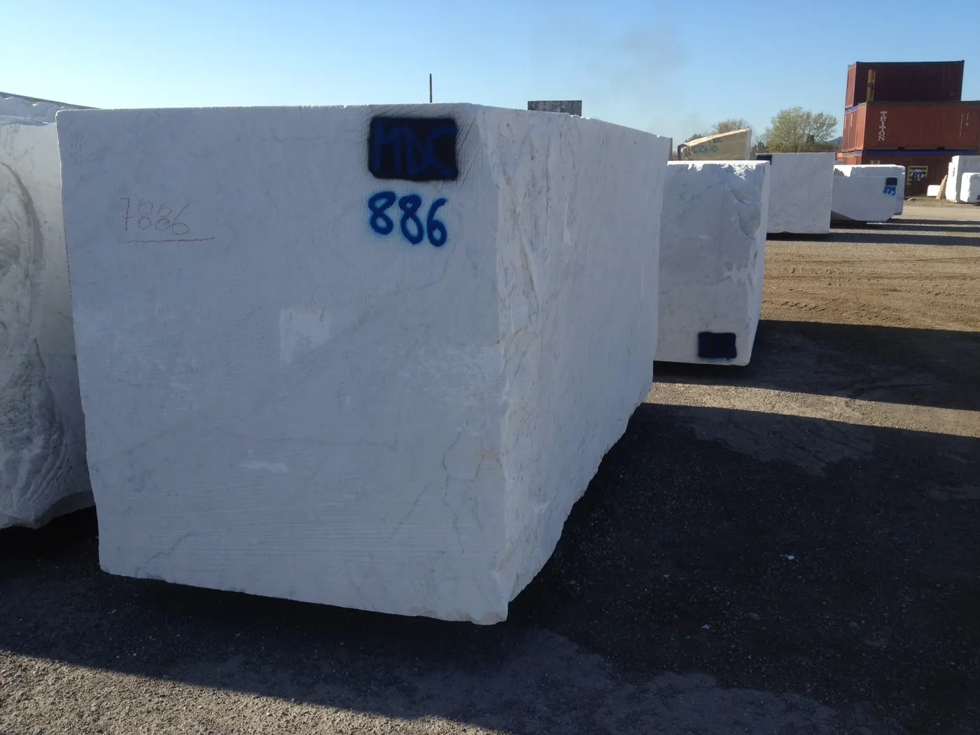 Bianco Carrara Marmor, Plattenoberfläche – Marmi di Carrara – grau, schwarz (19)
