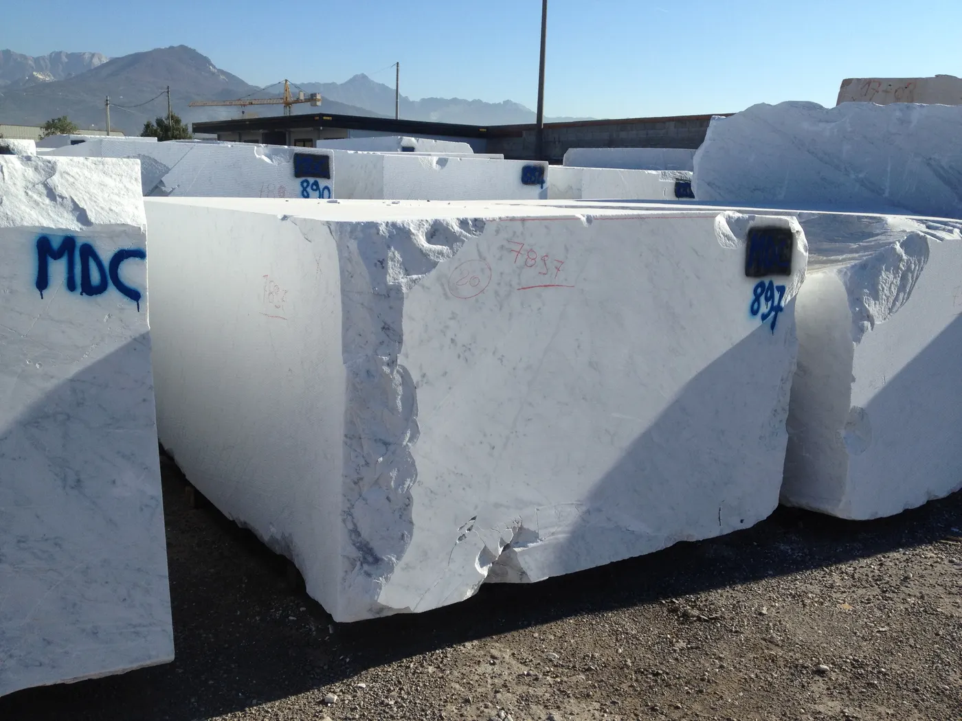 Bianco Carrara mármol, superficie de losa – Marmi di Carrara – violeta, gris (22)