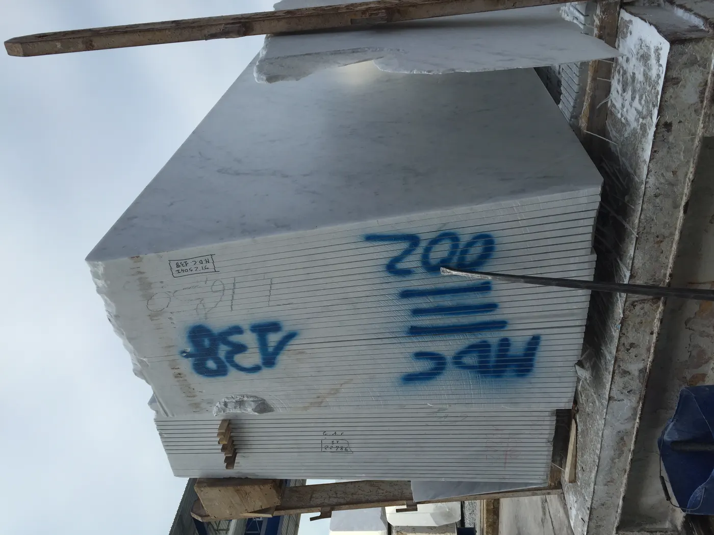Bianco Carrara mármol, superficie de losa – Marmi di Carrara – gris, verde (62)