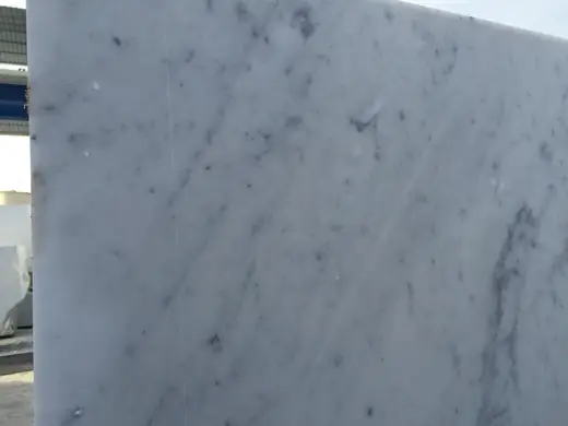 Bianco Carrara marble slab surface – Marmi di Carrara – grey, violet (63)