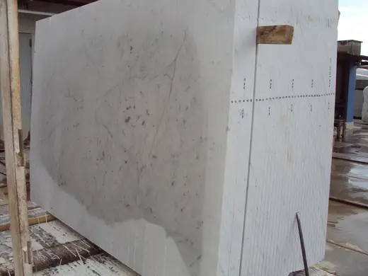 Bianco Carrara C marble slab surface – Marmi di Carrara – grey, light grey (47)
