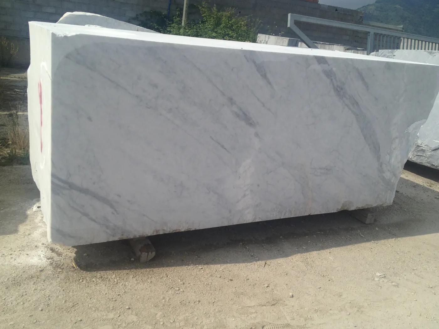 Bianco Carrara CD mármol, bloque de cantera – Marmi di Carrara – gris, antracita (23)