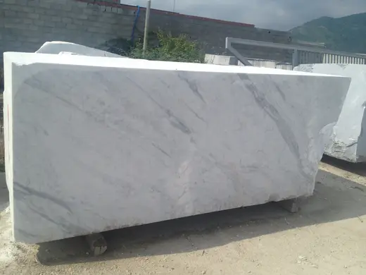 Bianco Carrara CD marble quarry block – Marmi di Carrara – grey, charcoal (24)