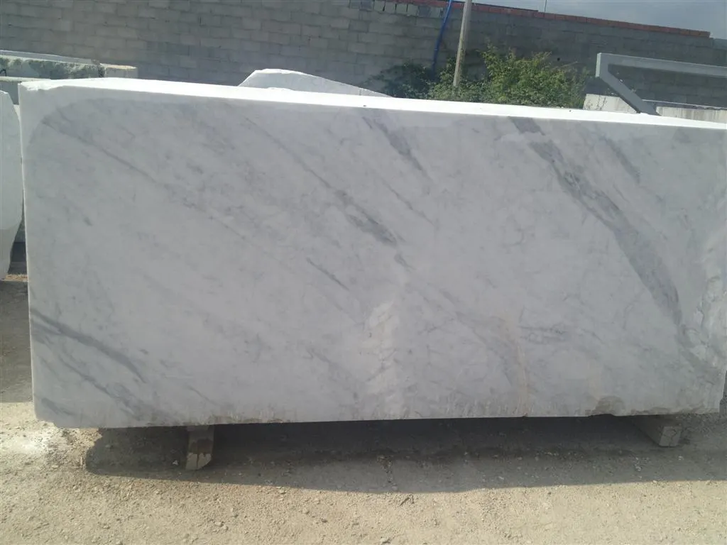 Bianco Carrara CD marble quarry block – Marmi di Carrara – grey, charcoal (48)
