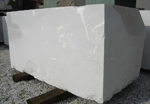 Bianco Carrara CD marble quarry block – Marmi di Carrara – light grey, green (54)
