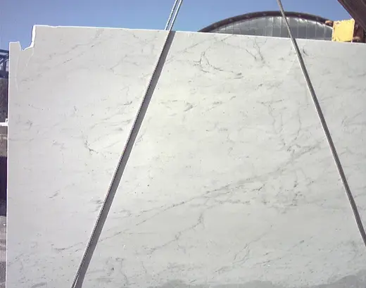 Bianco Carrara CD marble slab surface – Marmi di Carrara – grey, light grey (57)