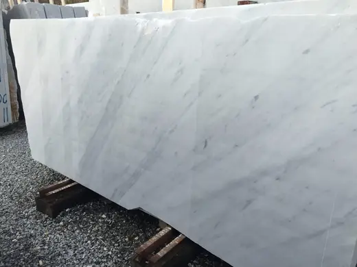 Bianco Carrara CD marble slab surface – Marmi di Carrara – grey, light grey (70)
