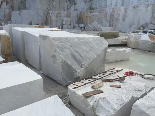 Bianco Gioia marmo, veduta di cava – Marmi di Carrara – grigio, grigio chiaro (19)