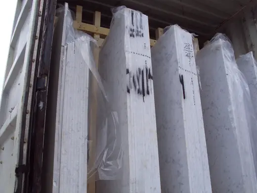 Bianco Gioia marmo, superficie di lastra – Marmi di Carrara – grigio chiaro, viola (35)