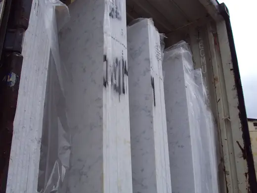 Bianco Gioia marmo, superficie di lastra – Marmi di Carrara – grigio, verde (36)