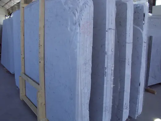 Bianco Gioia marmo, superficie di lastra – Marmi di Carrara – grigio, blu (43)
