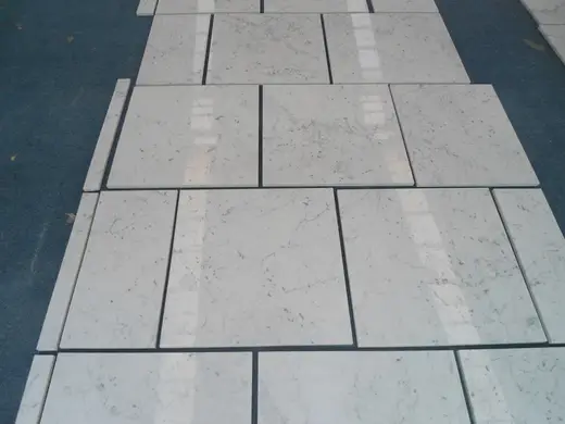 Bianco Gioia marmo, piastrelle – Marmi di Carrara – grigio chiaro, grigio (58)