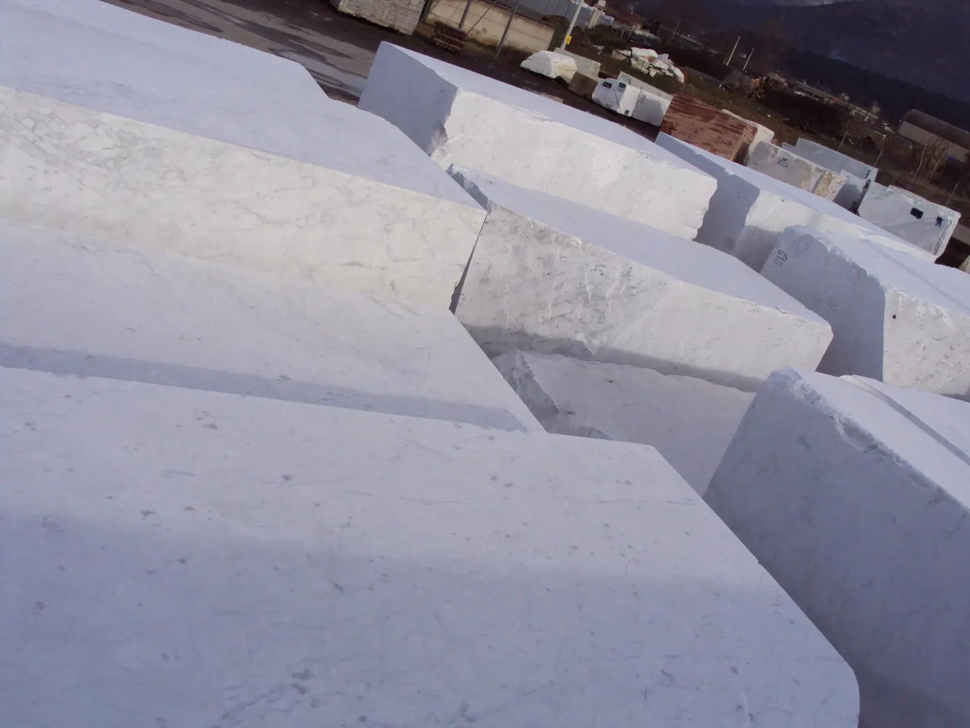 Bianco Gioia marbre, carreaux – Marmi di Carrara – gris clair, gris (64)
