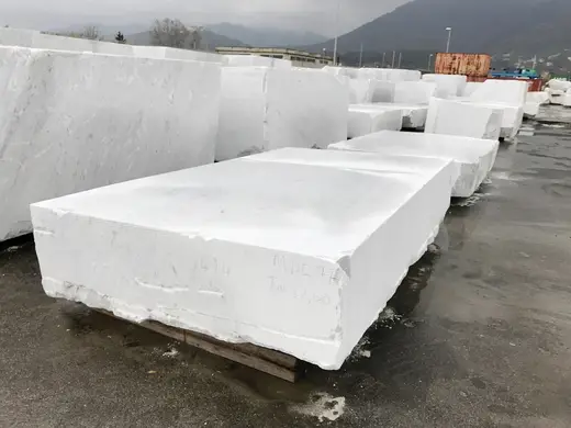 Bianco Gioia marmo, superficie di lastra – Marmi di Carrara – antracite, grigio chiaro (74)