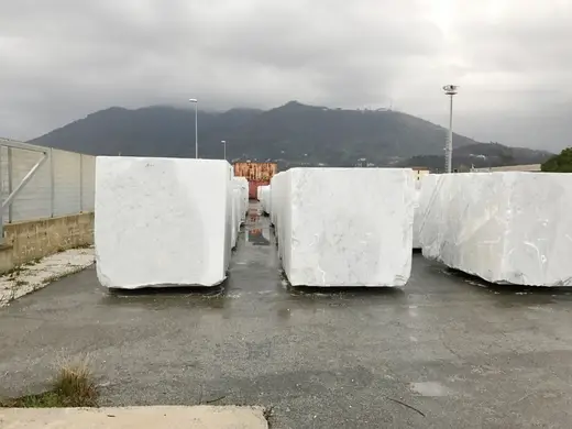 Bianco Gioia marmo, superficie di lastra – Marmi di Carrara – grigio, avorio (75)