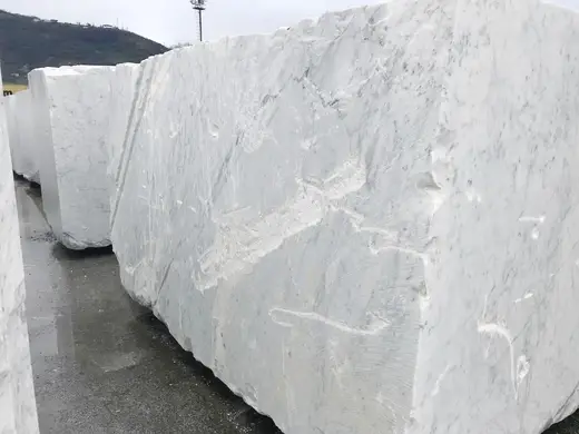 Bianco Gioia marmo, superficie di lastra – Marmi di Carrara – grigio chiaro, avorio (78)