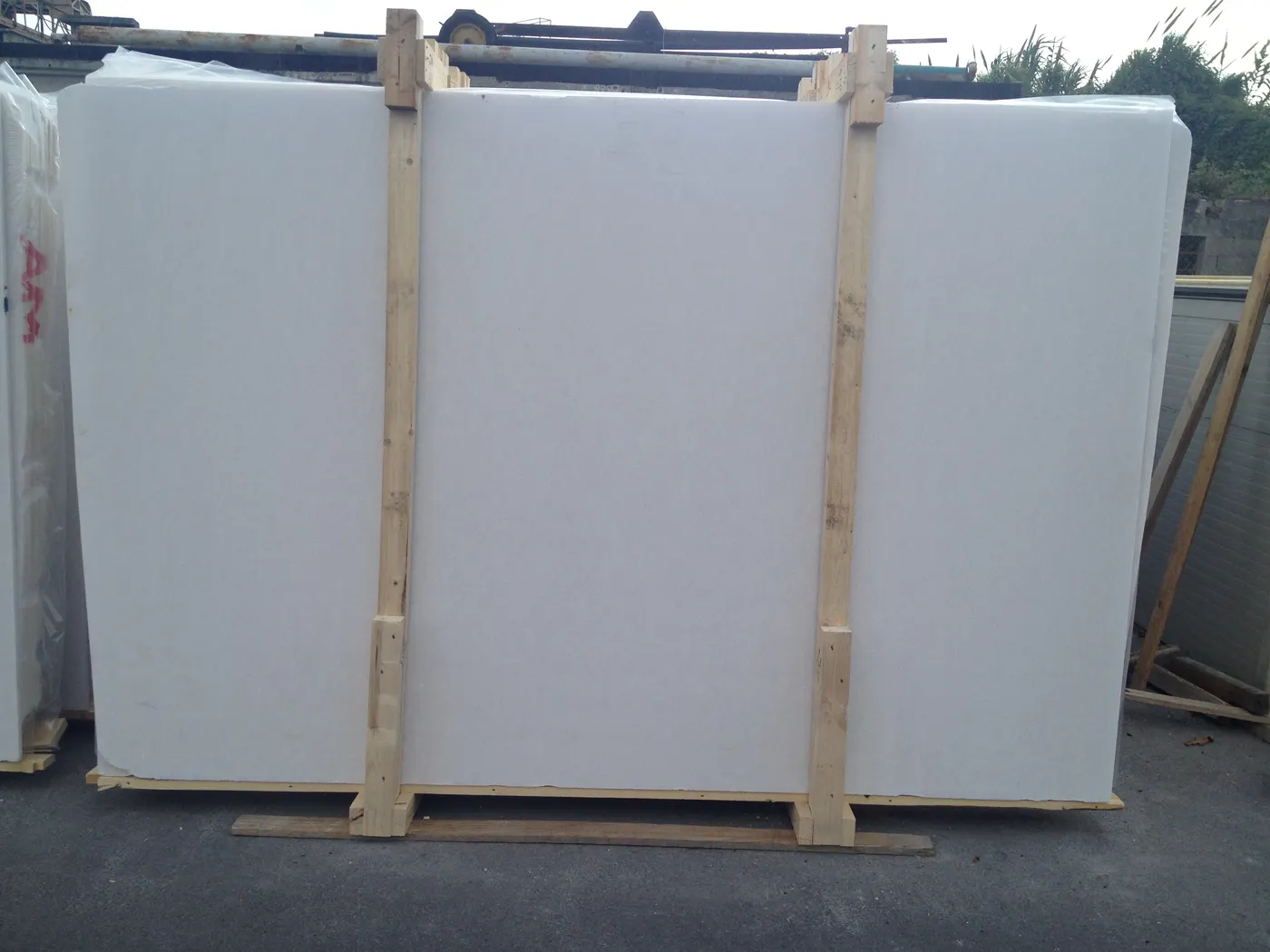 Bianco Thassos Sivec Pure мрамор, поверхность плиты – Marmi di Carrara – серый, светло-серый (2)