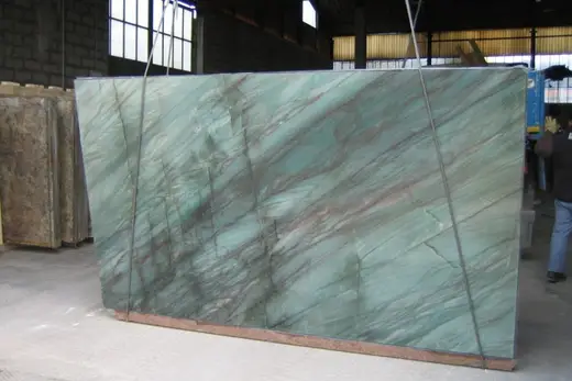 Botanic Green mármol, superficie de losa – Marmi di Carrara – verde, gris (2)