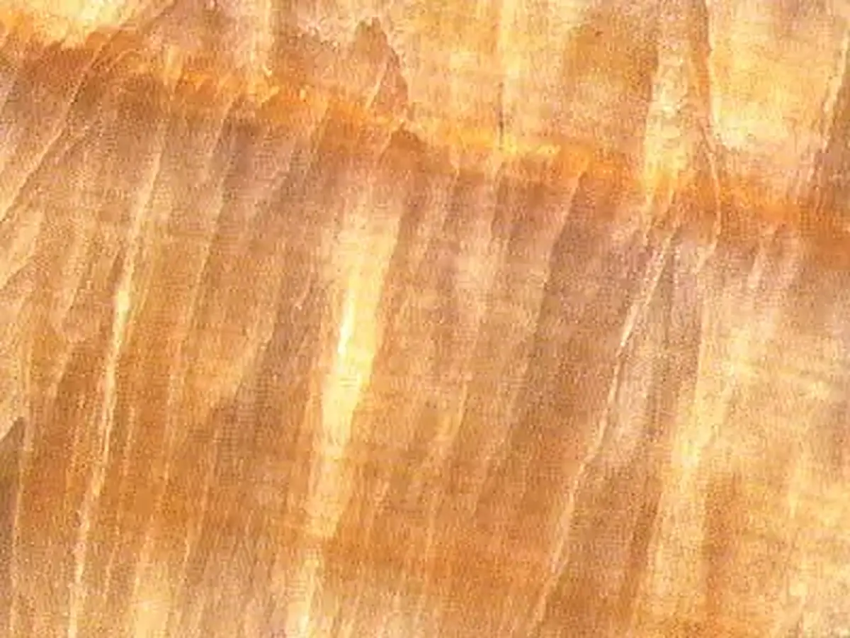 Butter Scotch Onyx M 073 marbre, échantillon poli – Marmi di Carrara – doré, beige (1)