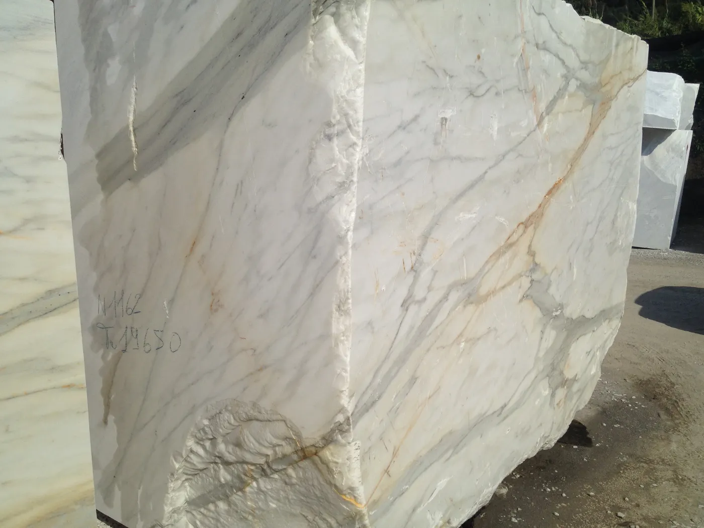 Calacatta marbre, surface de dalle – Marmi di Carrara – gris clair, gris (11)