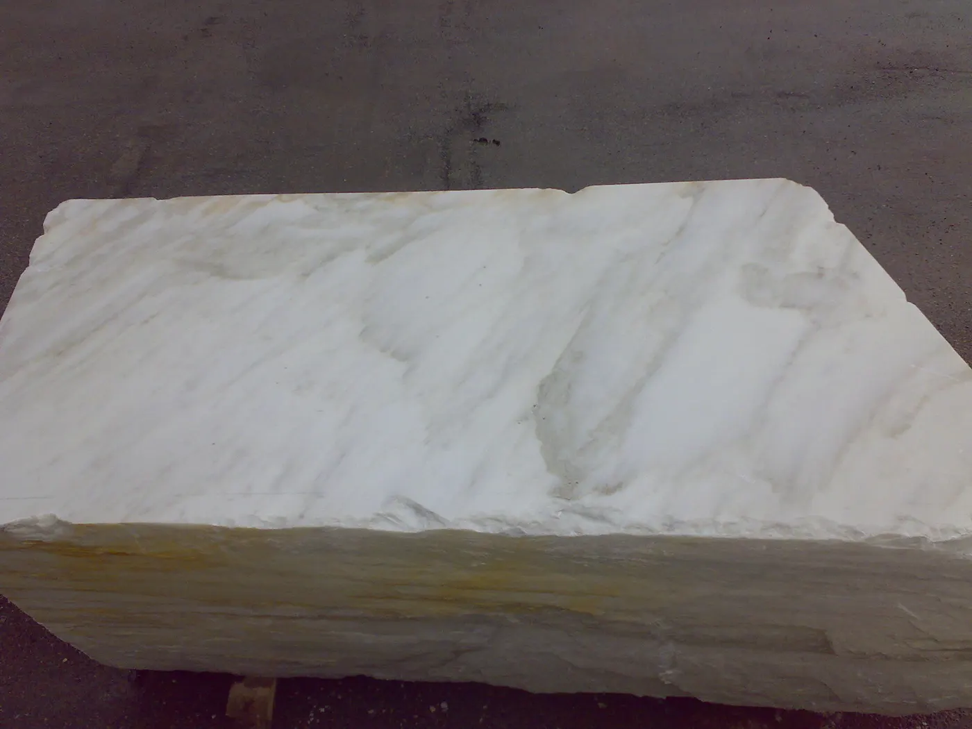 Calacatta Marmor, Steinbruchblock – Marmi di Carrara – anthrazit, hellgrau (20)