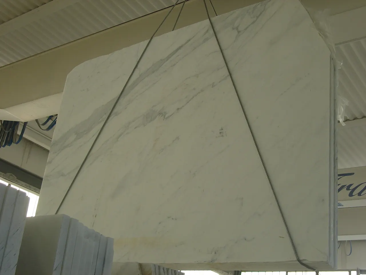 Calacatta marmo, superficie di lastra – Marmi di Carrara – grigio, verde (46)