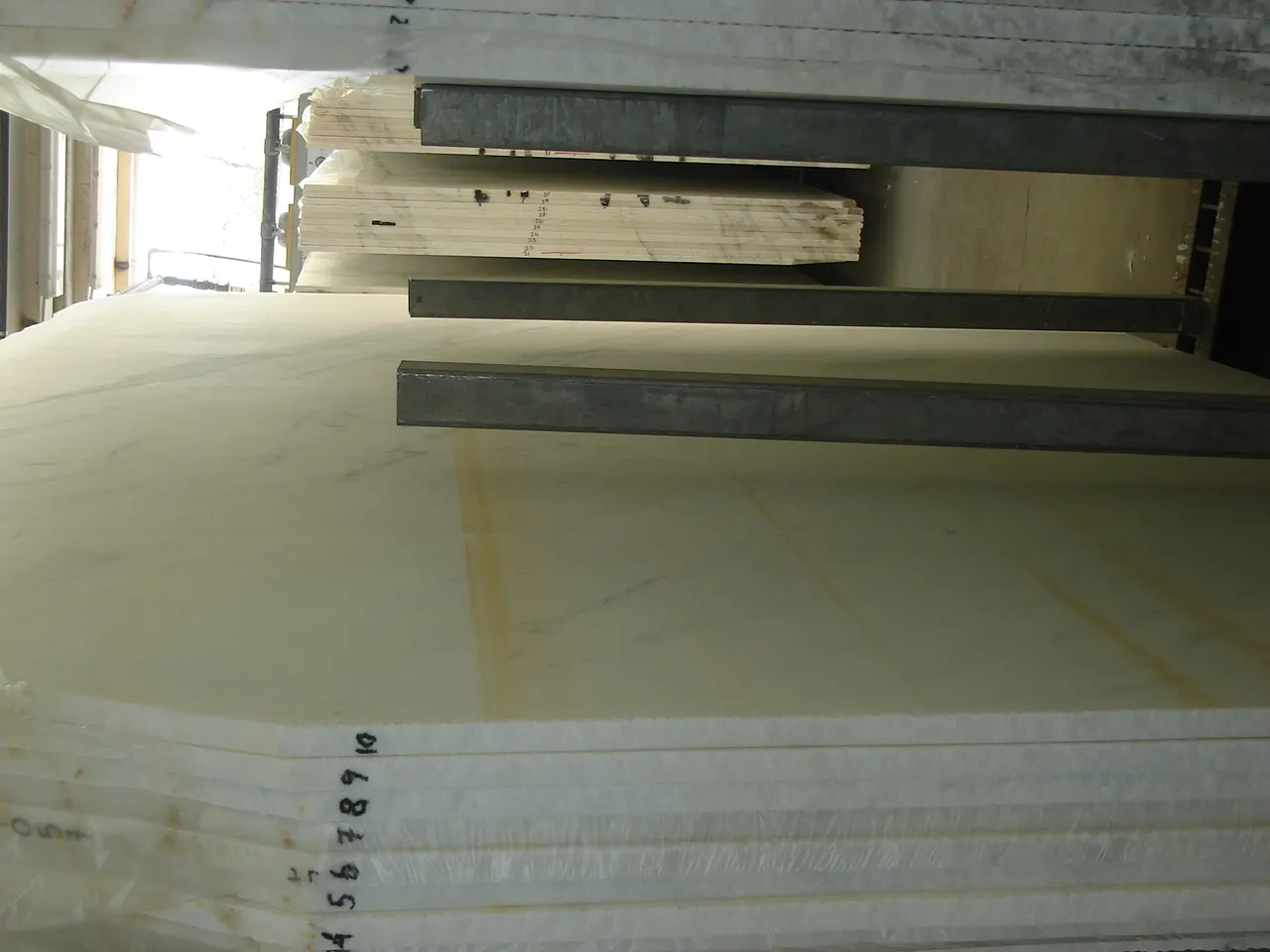 Calacatta marble slab surface – Marmi di Carrara – grey, green (47)