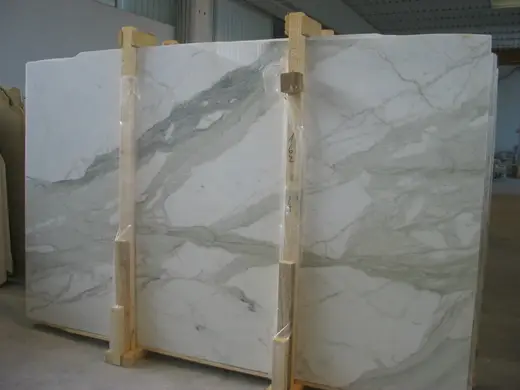 Calacatta мрамор, поверхность плиты – Marmi di Carrara – серый, антрацитовый (61)