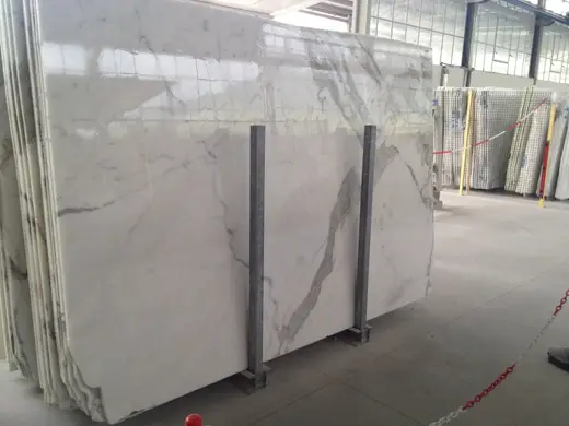 Calacatta Gold marble slab surface – Marmi di Carrara – grey, light grey (15)