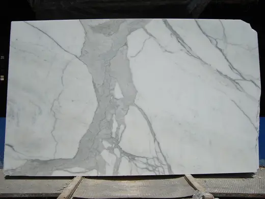 Calacatta Gold marble slab surface – Marmi di Carrara – light grey, grey (33)