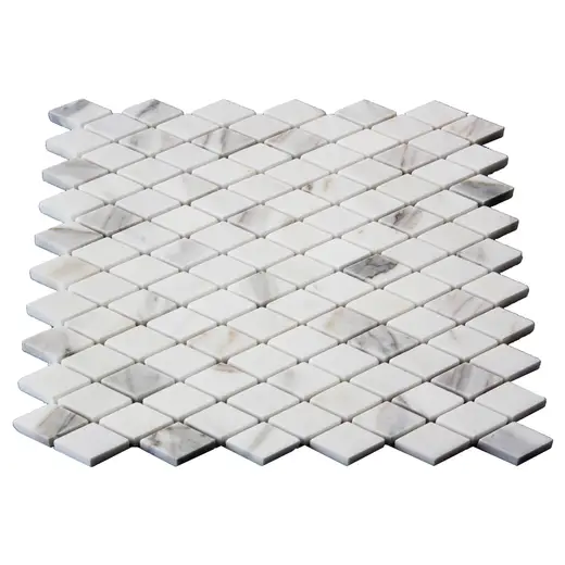 Calacatta Gold marble tiles – Marmi di Carrara – white, ivory (63)