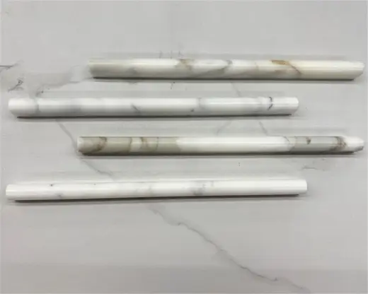 Calacatta Gold marble mouldings and skirting – Marmi di Carrara – light grey, grey (76)