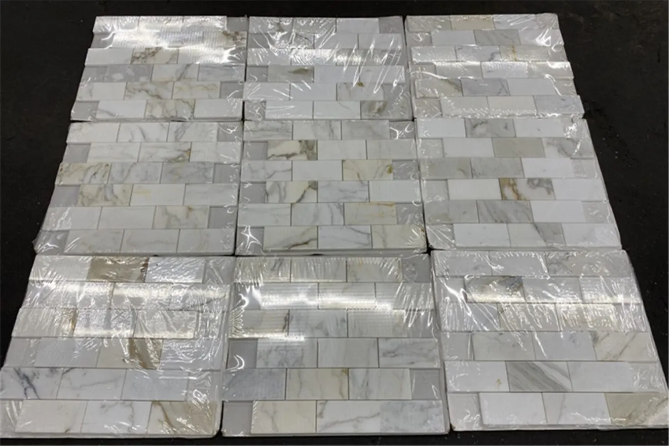Calacatta Gold mármol, baldosas – Marmi di Carrara – gris, gris claro (79)