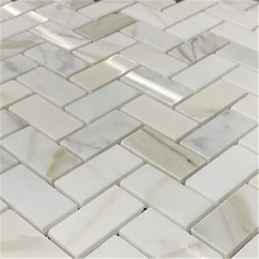 Calacatta Oro Marmor, Fliesen – Marmi di Carrara – hellgrau, elfenbein (18)