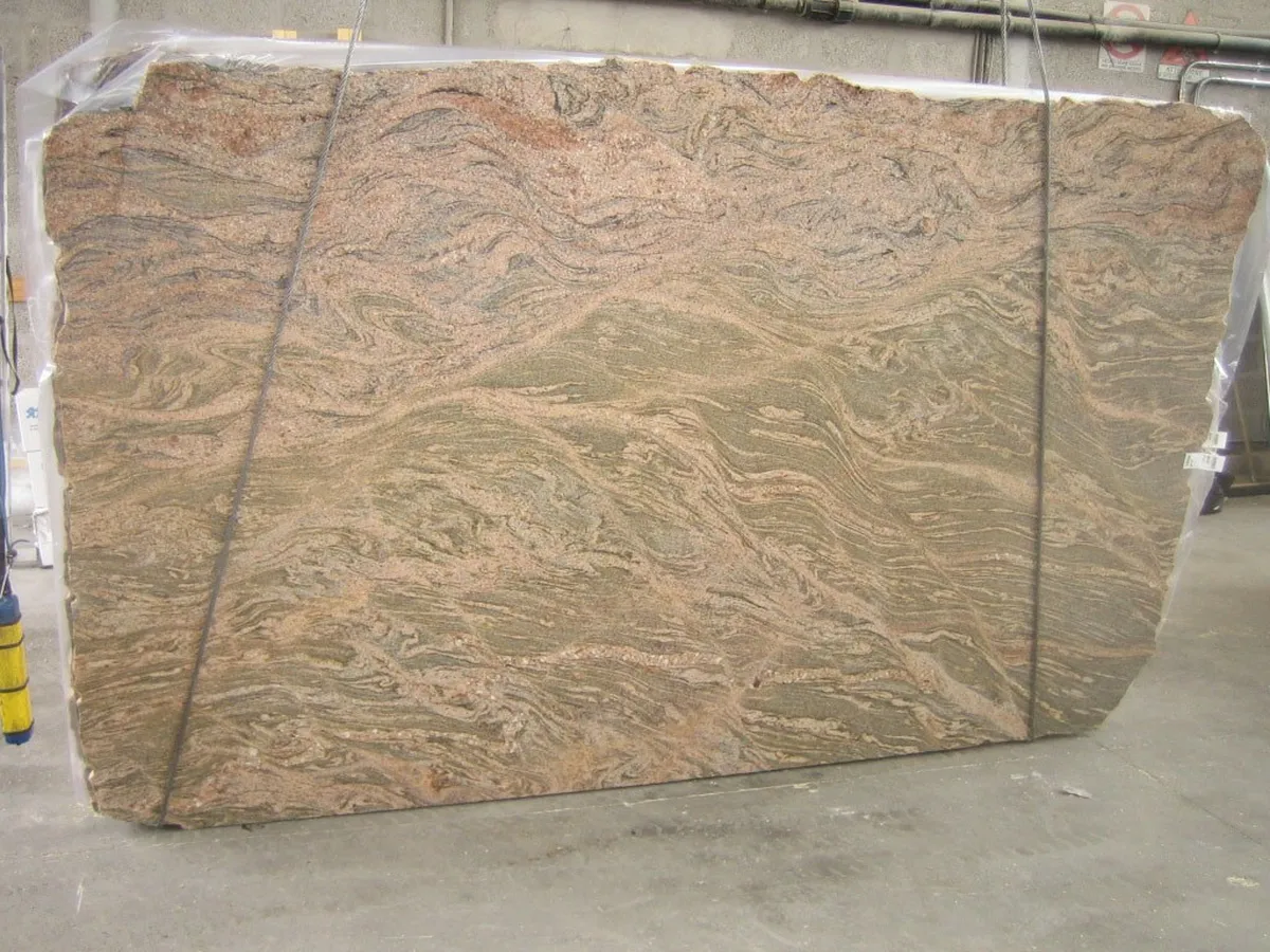 Colombo Yellow marble slab surface – Marmi di Carrara – beige, grey (2)