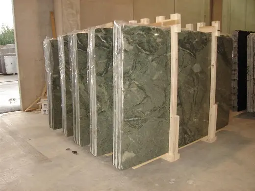 Costa Smeralda marble slab surface – Marmi di Carrara – green, beige (4)