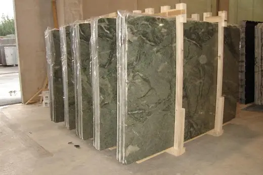 Costa Smeralda marble slab surface – Marmi di Carrara – green, beige (8)